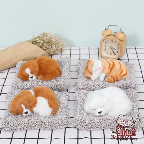 Thú Bông Hút Mùi Than Hoạt Tính Chó Mèo - Decor Xe Hơi, Phòng Ốc, Quà Tặng Đáng Yêu Cho Trẻ Em