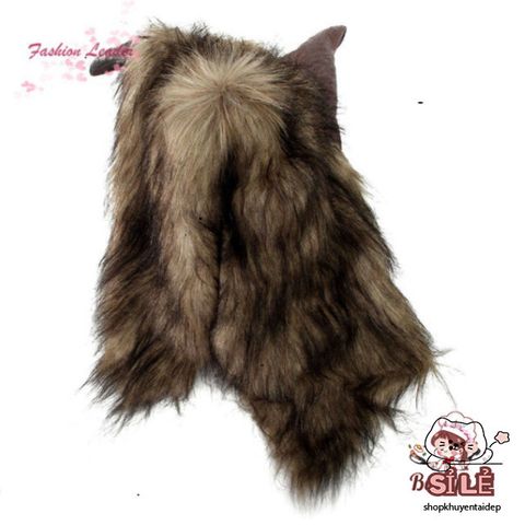 Găng Tay và Mặt Nạ Người Sói Cao Su - Trang Phục Halloween Hóa Trang Độc Đáo Cho Bữa Tiệc & Lễ Hội