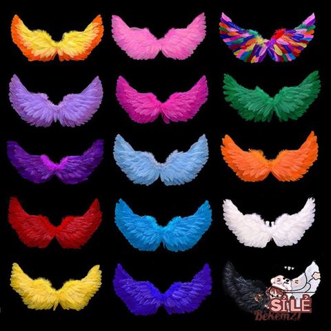 Bộ Cánh Thiên Thần Cho Trẻ Em - Phụ Kiện Hóa Trang Halloween & Giáng Sinh, Kèm Băng Đô Halo và Đũa Phép Cổ Tích, Dễ Thương, Thích Hợp Tiệc Tùng