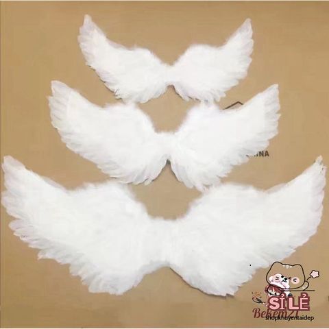 Bộ Cánh Thiên Thần Cho Trẻ Em - Phụ Kiện Hóa Trang Halloween & Giáng Sinh, Kèm Băng Đô Halo và Đũa Phép Cổ Tích, Dễ Thương, Thích Hợp Tiệc Tùng