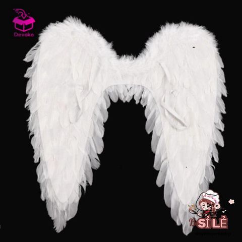 Cánh Tiên DEVOKO - Phụ Kiện Hóa Trang Thời Trang Cho Tiệc Halloween Và Màn Biểu Diễn Sân Khấu, 60cm x 45cm