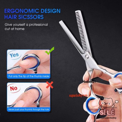 Kéo Tạo Kiểu Tóc Chuyên Nghiệp Thép Không Gỉ 6