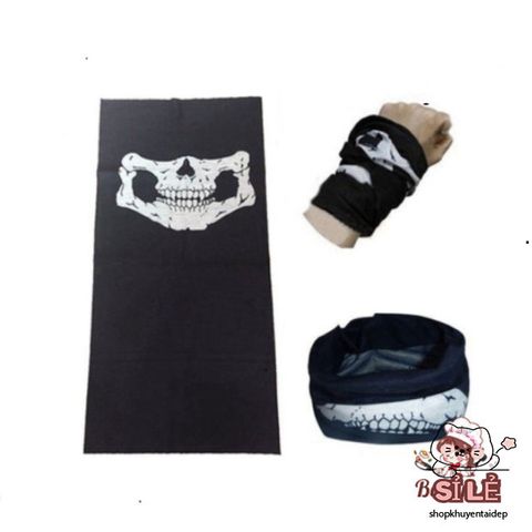 Bộ Găng Tay & Mặt Nạ Hình Xương Ma Quái Cho Halloween - Trang Phục Hóa Trang Độc Đáo, Tiệc Tùng, Chụp Ảnh