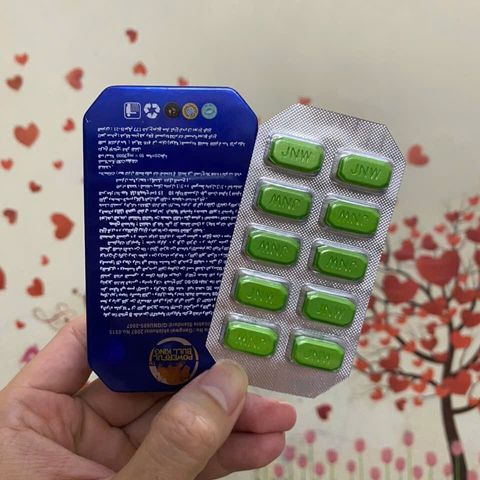 (Hàng công ty) Hộp 10 viên xanh hỗ trợ ổn định dài lâu cho nam Chính hãng