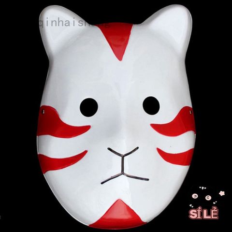 Mặt Nạ Hóa Trang Anbu Ninja Kakashi Đen/Xanh/Đỏ - Phụ Kiện Cosplay Naruto Độc Đáo, Đạo Cụ Tiệc Hóa Trang