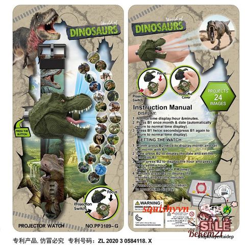 Đồng Hồ 3D Hình Gấu Dâu LOTSO Dễ Thương - Đồng Hồ Trẻ Em Hoạt Hình An Toàn Cho Bé, Quà Tặng Đáng Yêu