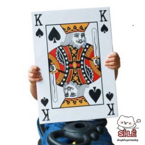 Bộ Bài Poker Khổng Lồ A4 - 7 Mẫu Thẻ Bài Tây Kích Thước Siêu Lớn, Chất Lượng Cao, Phù Hợp Chơi Bài, Biểu Diễn, Giảng Dạy