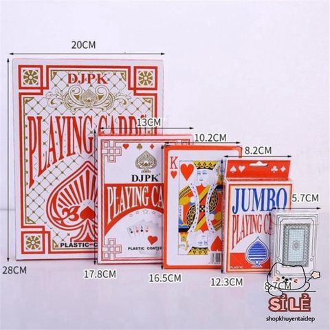 Bộ Bài Poker Khổng Lồ A4 - 7 Mẫu Thẻ Bài Tây Kích Thước Siêu Lớn, Chất Lượng Cao, Phù Hợp Chơi Bài, Biểu Diễn, Giảng Dạy