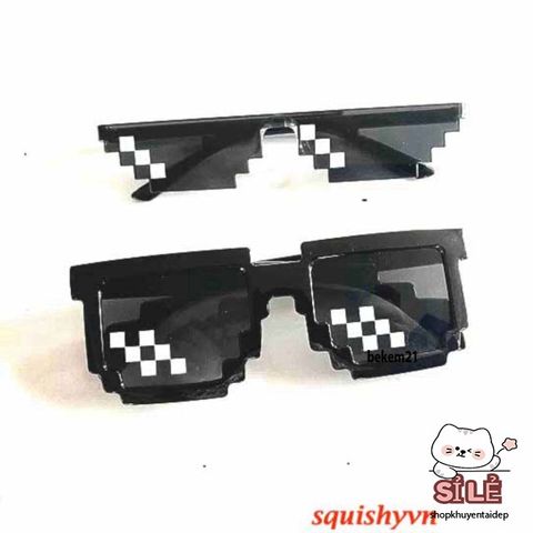Kính Mắt Thug Life 6 Chấm Nhiều Màu - Phụ Kiện Thời Trang Gamer Độc Đáo, Thể Hiện Cá Tính, Hàng Đầu Mới Nhất 2021