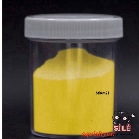 Bột Dạ Quang Màu Vàng 50g - Tỏa Sáng Trong Bóng Tối, Sử Dụng Trong Mỹ Thuật & Trang Trí Nội Thất, Phát Sáng 5-7 Giờ