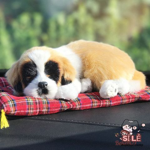 Gối Thú Cưng Khử Mùi Ô Tô - Chó và Mèo Bông Than Hoạt Tính Dễ Thương, Trang Trí Xe Hơi, Hút Mùi Hiệu Quả, Nhiều Kích Thước