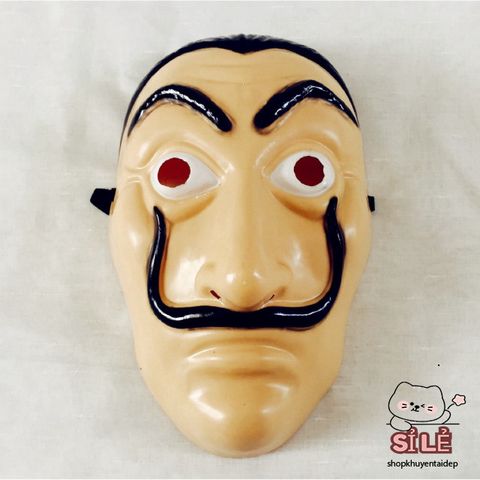 Khẩu Trang Money Heist Salvador Dali - Phụ Kiện Thời Trang Phim Hót, Bảo Vệ Sức Khoẻ Chống Sụn Mặt