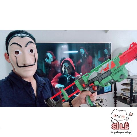 Khẩu Trang Money Heist Salvador Dali - Phụ Kiện Thời Trang Phim Hót, Bảo Vệ Sức Khoẻ Chống Sụn Mặt