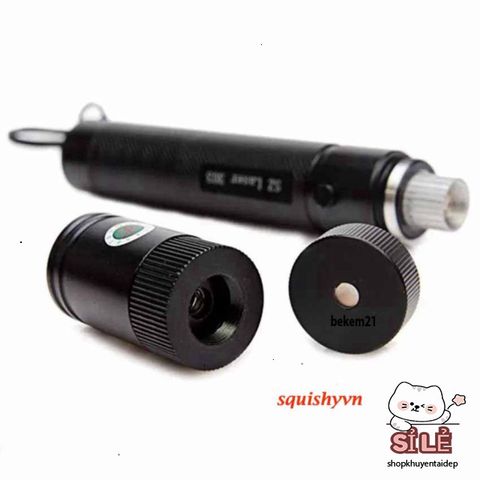 Bút Laser 303 - Đèn Laser Đa Năng Chống Nước 3 Chế Độ, Sạc 4800mAh, Ánh Sáng Xanh, Đỏ, Tím - Dụng Cụ Trình Chiếu và Du Lịch