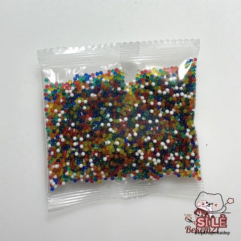 Bộ 2500 Hạt Nở Nhiều Màu - Trang Trí Cây Nha, Ngâm Nước Chơi An Toàn, Siêu Thấm Polyacrylate & Resin, Quà Tặng Độc Đáo