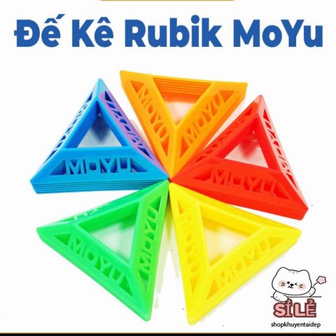Giá Đỡ Rubik Cube 6 Màu - Kệ Nghệ Thuật Siêu Bền, Chất Liệu ABS An Toàn, Độc Đáo Cho Người Yêu Thích Rubik
