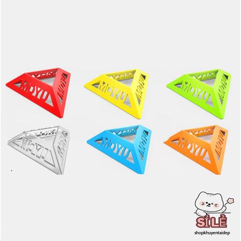 Giá Đỡ Rubik Cube 6 Màu - Kệ Nghệ Thuật Siêu Bền, Chất Liệu ABS An Toàn, Độc Đáo Cho Người Yêu Thích Rubik