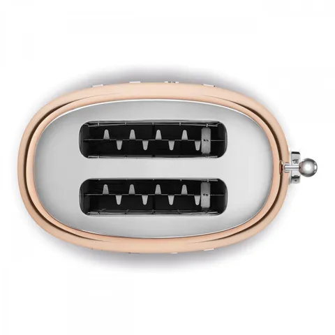 Máy Nướng Bánh Mỳ SMEG TSF01RGE - Thép Không Gỉ, 6 Cấp Độ Nướng, Khay Inox Tháo Rời, Chức Năng Đặc Biệt Cho Bữa Sáng Tuyệt Vời