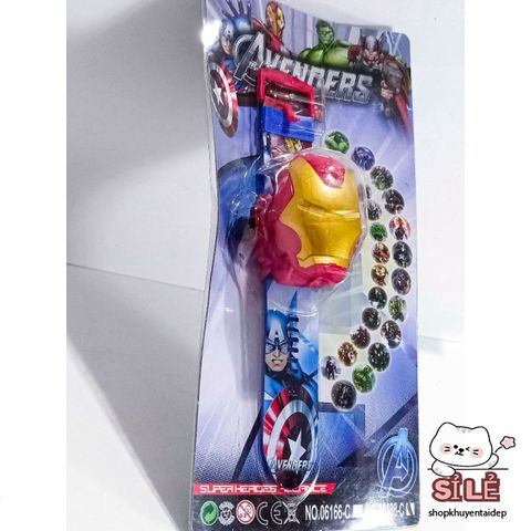 Đồng Hồ Điện Tử Dạ Quang Siro Elsa - Phụ Kiện Thời Trang Phim Hoạt Hình Cho Bé Gái & Bé Trai, Đồ Chơi Luôn Phát Sáng