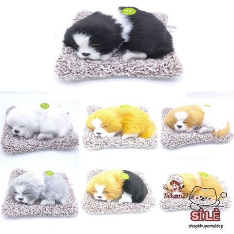 Thú Nhồi Bông Chó Mèo Dễ Thương Khử Mùi Than Hoạt Tính - Đồ Trang Trí Xe Hơi Hút Ẩm Sáng Tạo Thú Cưng Thú Vị