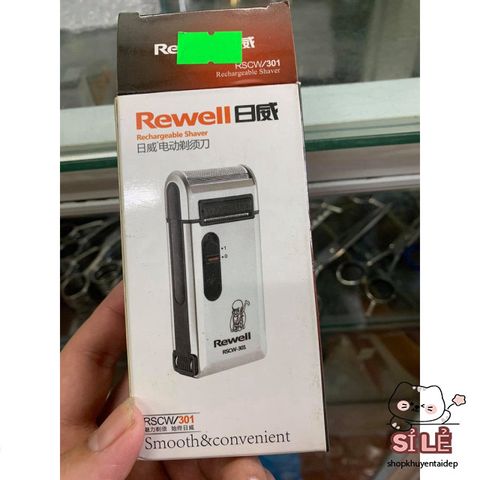 Máy Cạo Râu Rewell RSCW-301 - Thiết Kế Sang Trọng, Cạo Râu Nhanh, Chính Xác, Dành Cho Nam Giới