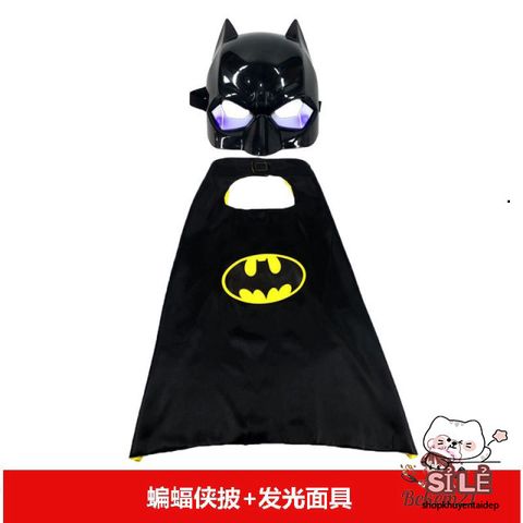 Trang phục Cosplay Batman cho bé trai - Siêu anh hùng Halloween 2023 - Chất liệu Tơ sữa và Spandex, Kích thước đa dạng