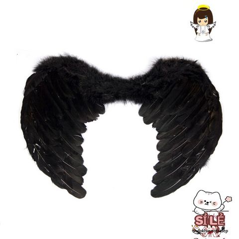 Cánh Thiên Thần Cosplay Đen Trắng Đỏ Hồng - Cánh Ác Quỷ Hóa Trang Halloween Đẹp Giá Rẻ Cho Người Lớn và Trẻ Em