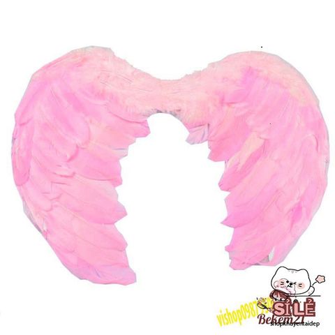 Bộ 20 Cánh Thiên Thần Trắng Dây Co Giãn - Trang Trí Tiệc Giáng Sinh, Lễ Hội Hóa Trang Cho Bé - Phụ Kiện Thời Trang Dễ Thương