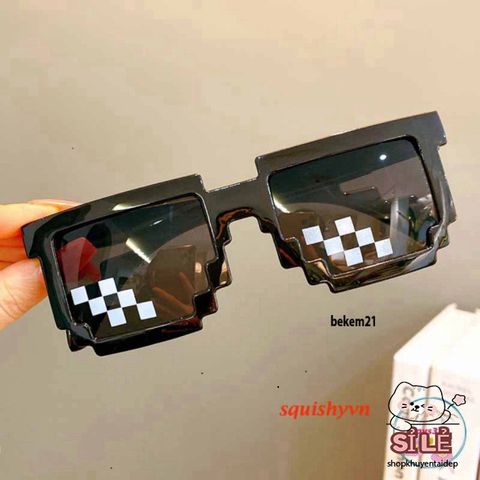 Kính Mát Thug Life UV400 - Phụ Kiện Thời Trang Unisex Cho Nam Nữ, Kính Chống Nắng Hài Hước Dành Cho Game Thủ và Fan Meme