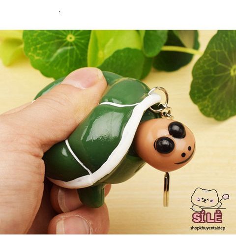 Móc Khóa Hình Rùa Hello Kitty Đáng Yêu - Charm Balo Túi Xách Ngộ Nghĩnh, Quà Tặng Dễ Thương Cho Fan Hâm Mộ