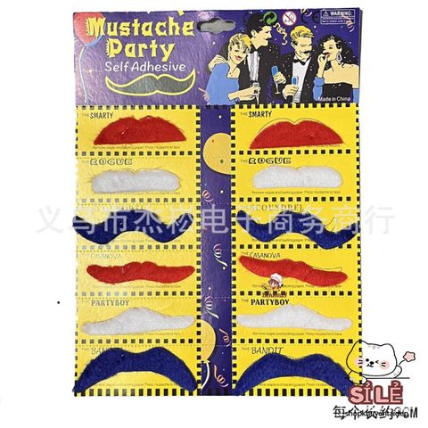 Bộ Râu Giả Halloween - Phụ Kiện Thời Trang Hóa Trang Sinh Nhật, Tiệc Tùng - 12 Mẫu Độc Đáo Dễ Dính