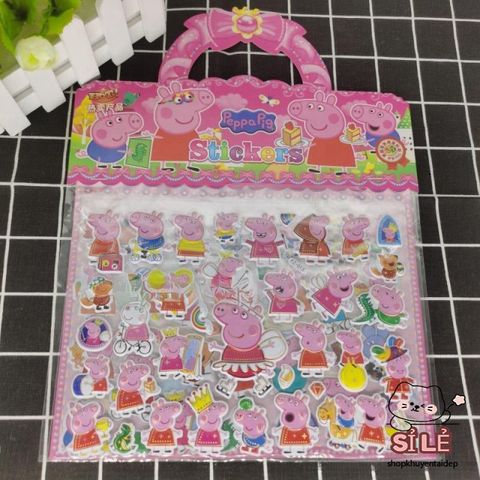 Sticker 3D Chống Thấm Trang Trí Sổ Sách, Bình Nước & Điện Thoại - Giấy Dán Ngộ Nghĩnh Cho Trẻ Em, Giá Cả Phải Chăng