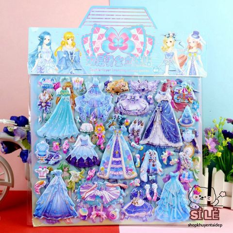 Sticker 3D Chống Thấm Trang Trí Sổ Sách, Bình Nước & Điện Thoại - Giấy Dán Ngộ Nghĩnh Cho Trẻ Em, Giá Cả Phải Chăng