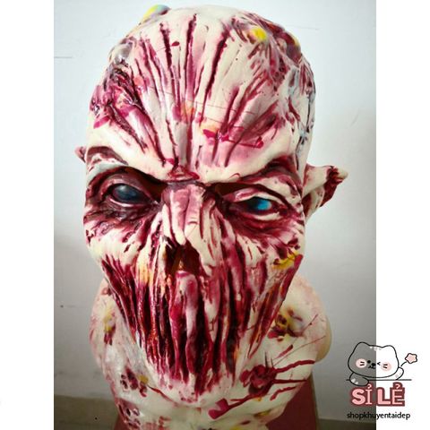 Mặt Nạ Zombie Kinh Dị Halloween - Mặt Nạ Hóa Trang Độc Đáo Cho Tiệc Hóa Trang và Sự Kiện Thú Vị