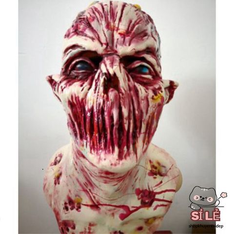 Mặt Nạ Zombie Kinh Dị Halloween - Mặt Nạ Hóa Trang Độc Đáo Cho Tiệc Hóa Trang và Sự Kiện Thú Vị