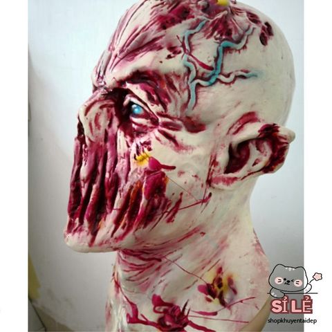 Mặt Nạ Zombie Kinh Dị Halloween - Mặt Nạ Hóa Trang Độc Đáo Cho Tiệc Hóa Trang và Sự Kiện Thú Vị