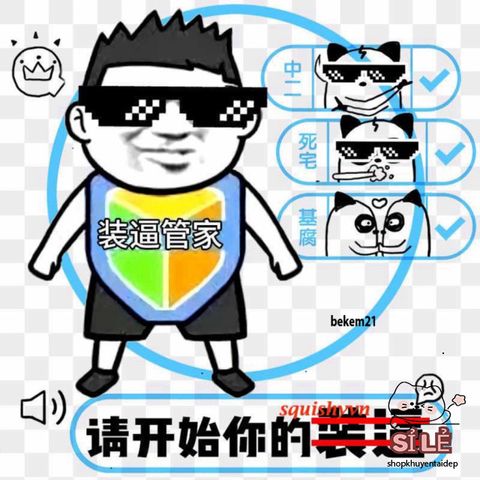 Kính Mát Thug Life Màu Đen Cho Nam Nữ - Kính Râm Phong Cách Meme Độc Đáo, Quà Tặng Tuyệt Vời Cho Game Thủ và Người Đam Mê Fandom