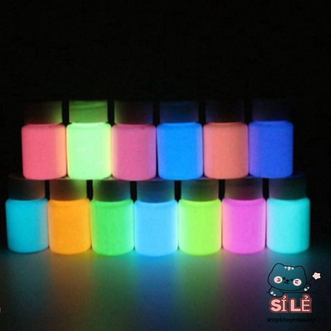 Sơn Dạ Quang 22ml Bộ 9 Màu Phát Sáng Rực Rỡ, An Toàn Cho Da - Trang Trí DIY Độc Đáo, Phù Hợp Sự Kiện Ban Đêm