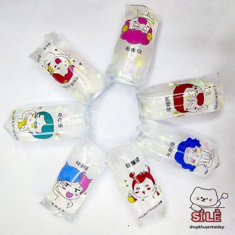 Túi Trượt Hoạt Hình GUDETAMA Loại Lớn – Đồ Chơi Giải Tỏa Căng Thẳng, Không Dính, Silicon Mềm Dẻo Cho Bé và Người Lớn