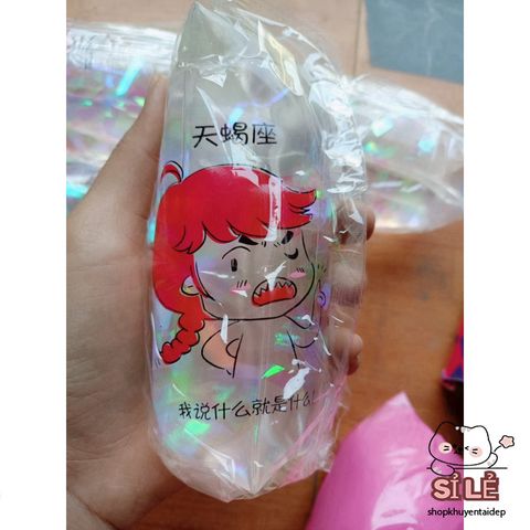 Túi Trượt Hoạt Hình GUDETAMA Loại Lớn – Đồ Chơi Giải Tỏa Căng Thẳng, Không Dính, Silicon Mềm Dẻo Cho Bé và Người Lớn