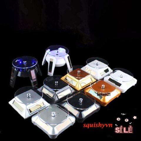 Bàn Xoay Đa Năng 360 Độ Chụp Ảnh & Quay Video Sản Phẩm - Tiết Kiệm Năng Lượng Mặt Trời, Thân Thiện Với Môi Trường