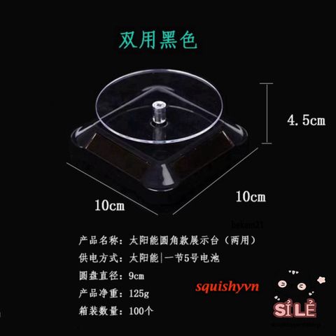 Bàn Xoay Đa Năng 360 Độ Chụp Ảnh & Quay Video Sản Phẩm - Tiết Kiệm Năng Lượng Mặt Trời, Thân Thiện Với Môi Trường