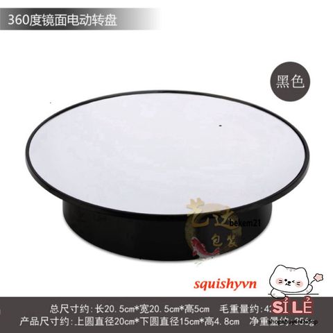 Bàn Xoay Đa Năng 360 Độ Chụp Ảnh & Quay Video Sản Phẩm - Tiết Kiệm Năng Lượng Mặt Trời, Thân Thiện Với Môi Trường