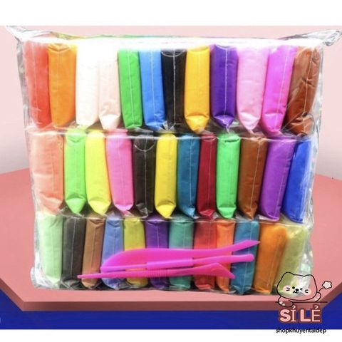 Combo 12 Gói Đất Sét Nhật Soft Clay - Nguyên Liệu Hoàn Hảo Cho Làm Butter Slime Thoải Mái và Sáng Tạo!
