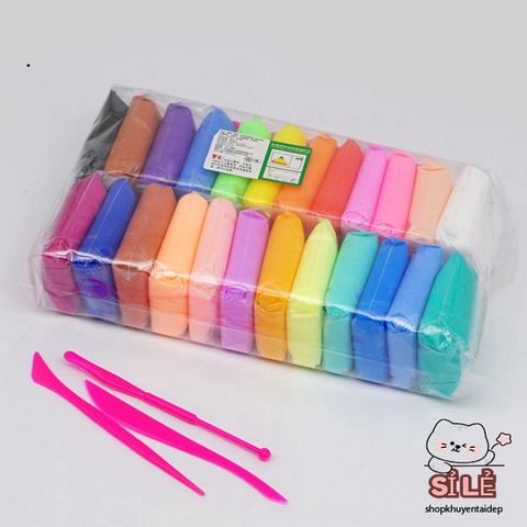 Combo 12 Gói Đất Sét Nhật Soft Clay - Nguyên Liệu Hoàn Hảo Cho Làm Butter Slime Thoải Mái và Sáng Tạo!