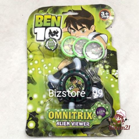 Đồng Hồ Đeo Tay Ben 10 Cho Trẻ Em - Mô Phỏng Điện Thoại, Kèm 3 Thẻ Bài - Đồ Chơi An Toàn và Giá Trị Giải Trí Cao