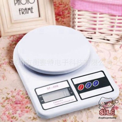Cân Điện Tử Mini FS-400 10kg/1g - Cân Mặt Bàn Chính Xác Cao, Màn Hình LCD Sáng, Bảo Hành 1 Năm, Pin Miễn Phí