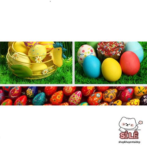 Bộ trứng giả cho chim bồ câu và gà tre - 10 hoặc 15 trứng rỗng, hỗ trợ ấp và tối ưu không gian sống cho thú cưng