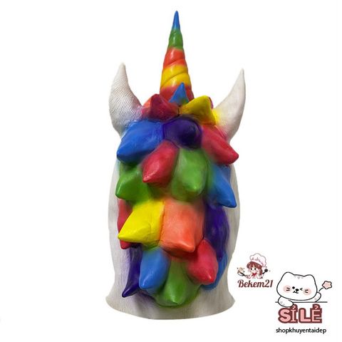 Mặt Nạ Ngựa Một Sừng BoJack Horseman 7 Màu - Đạo Cụ Cosplay Halloween Độc Đáo Cho Nam Nữ, Đồ Chơi Hóa Trang Vui Nhộn