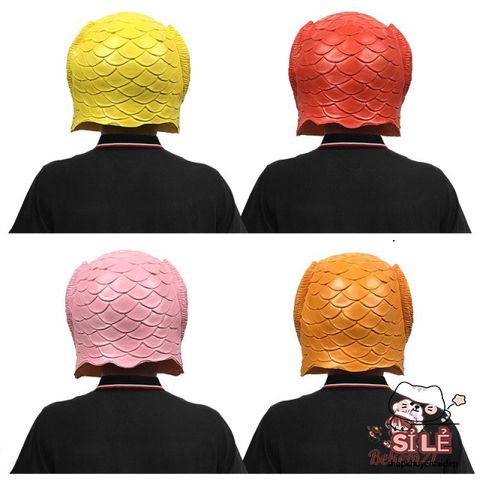 Mặt Nạ Silicone Ếch Xanh Dương Ngộ Nghĩnh - Phụ Kiện Hóa Trang Dễ Thương Cho Halloween, Lễ Phục Sinh, Tiệc Tùng